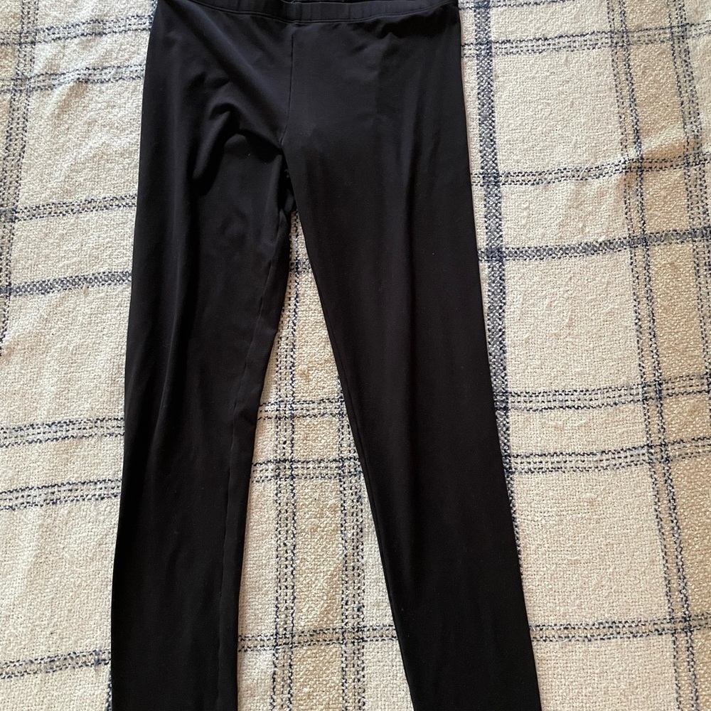 Felina Black Classic Straight-Leg Pants